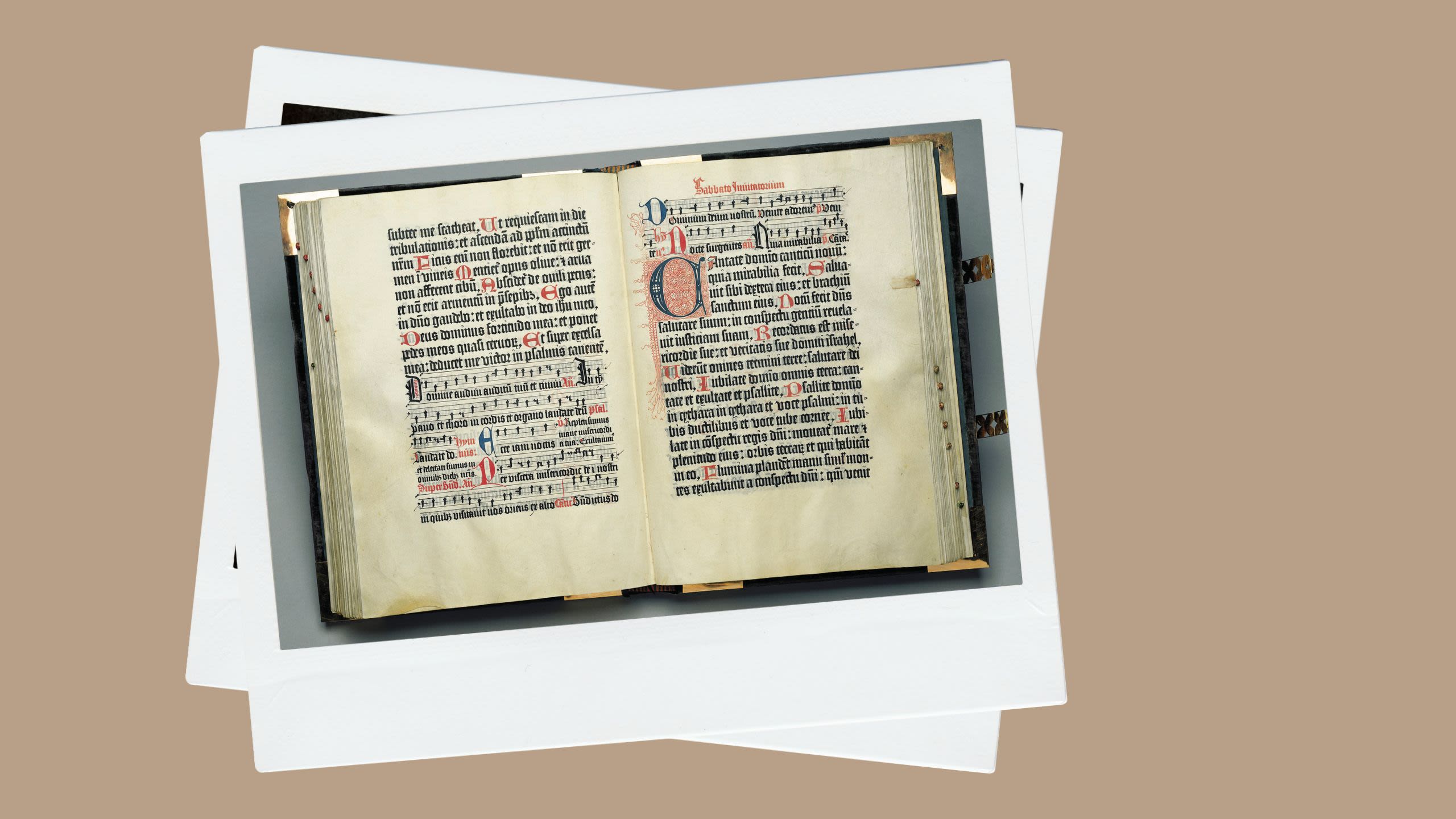 A copy of the Mainz Psalter (Royal Collection Trust/© Her Majesty Queen Elizabeth II 2018)