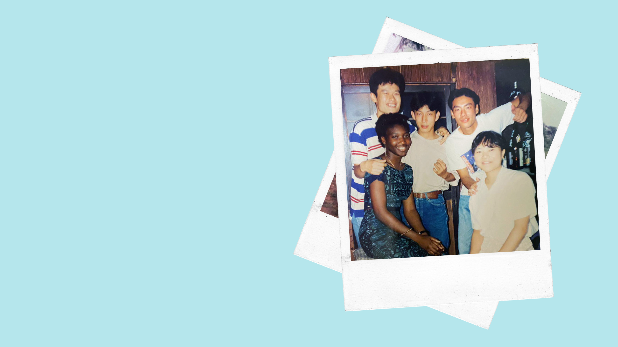 five young people