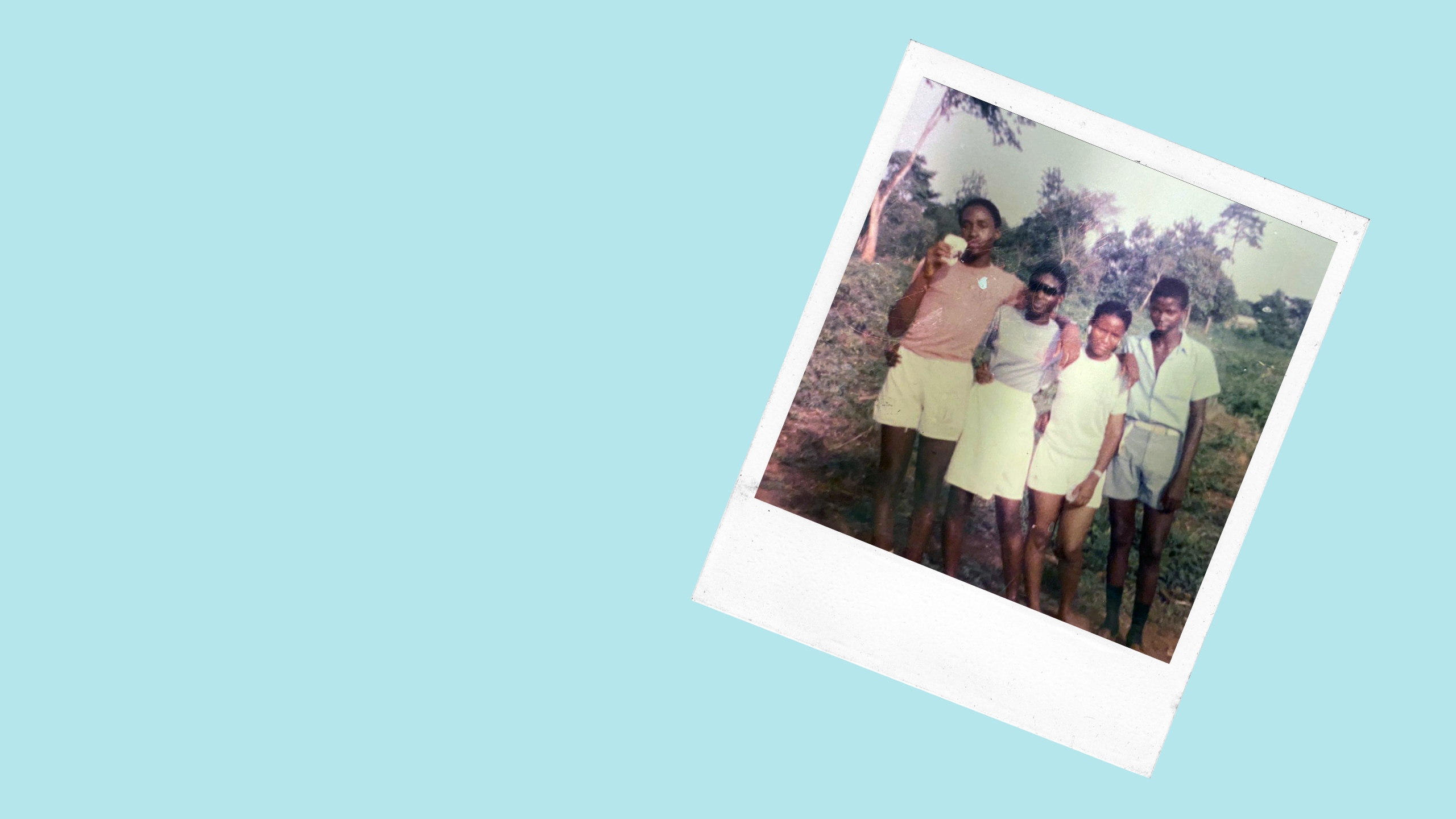 four young people