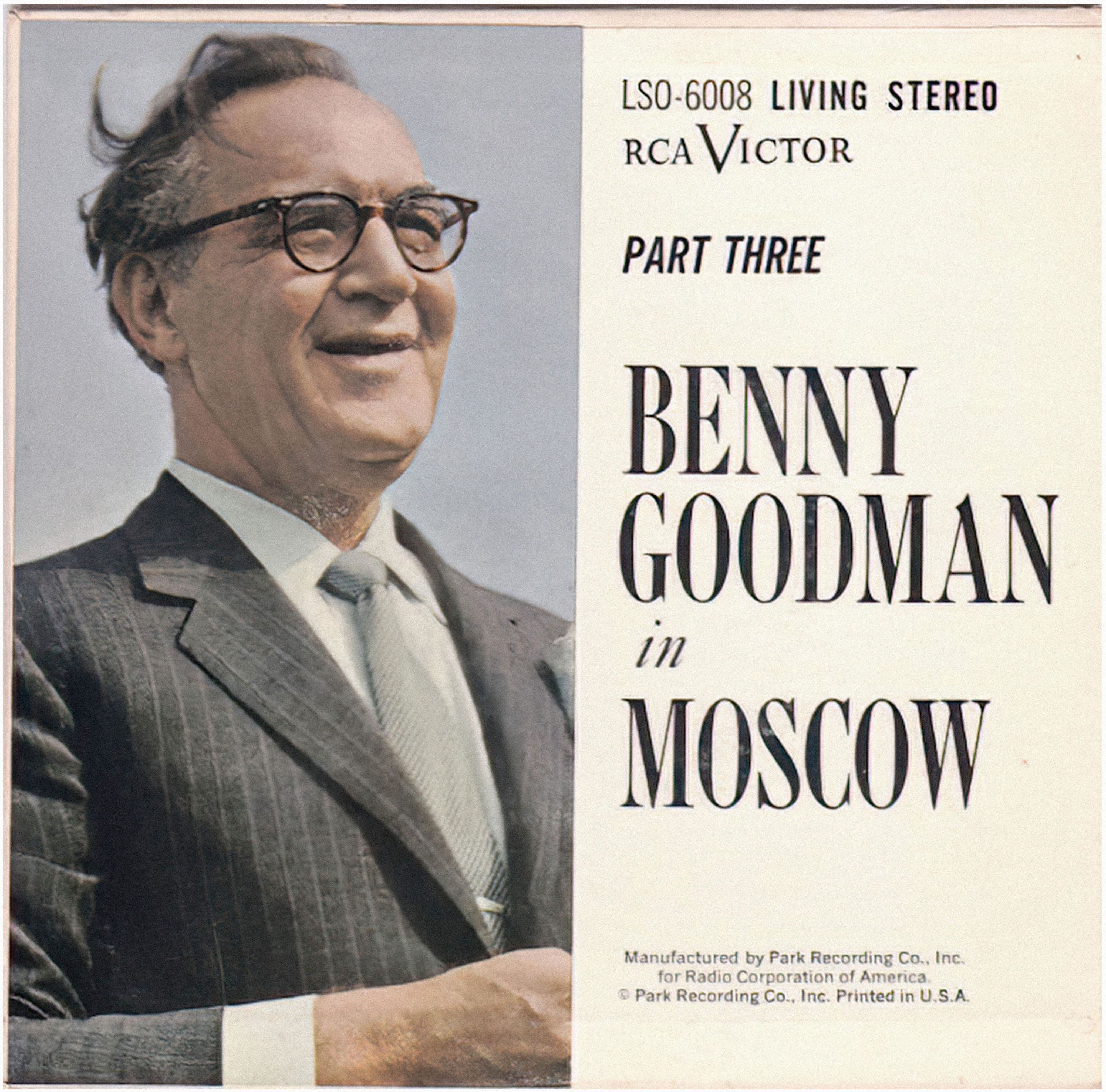 Benny Goodman in Moscow album cover (© Popimages/Alamy)